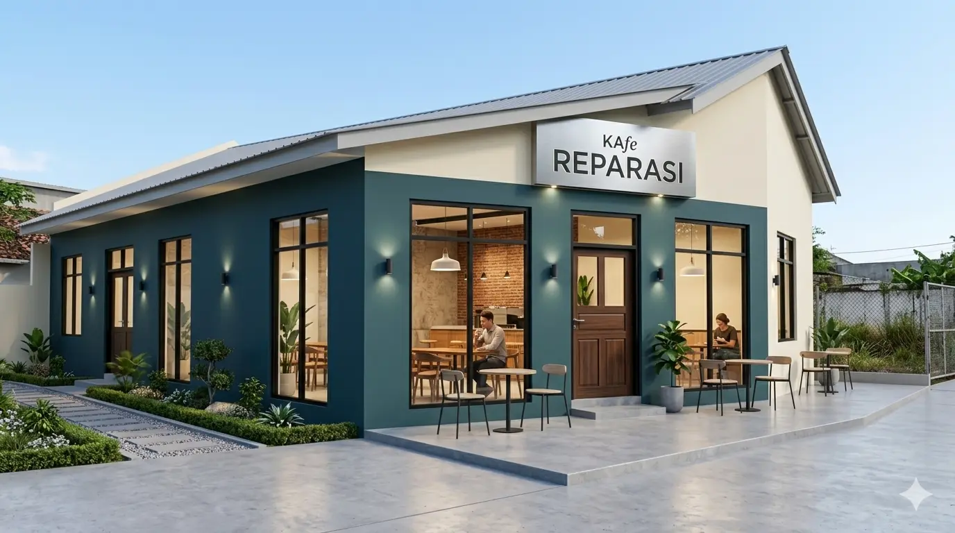 Kafe & Resto Industrial - After
